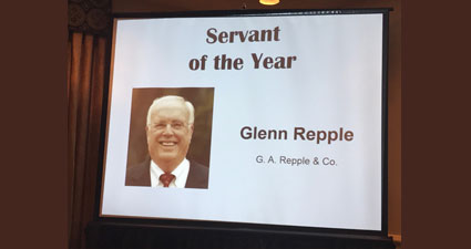 Glenn Repple Servant of the Year